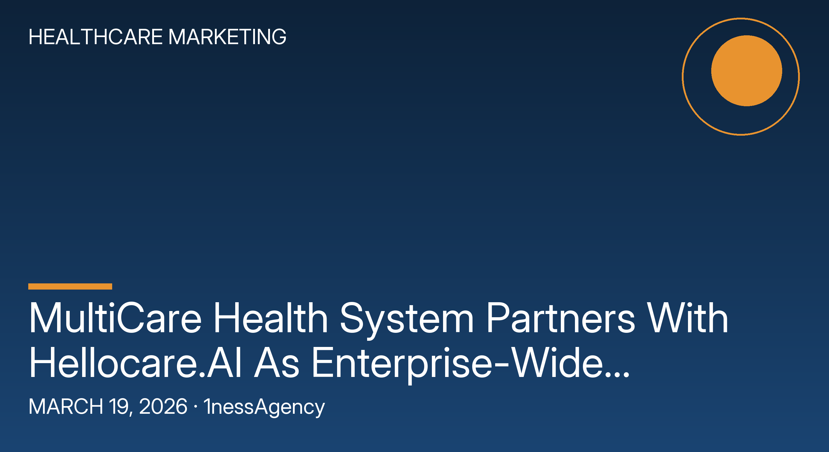 MultiCare Health System partners with hellocare.ai as enterprise-wide platform for virtual care