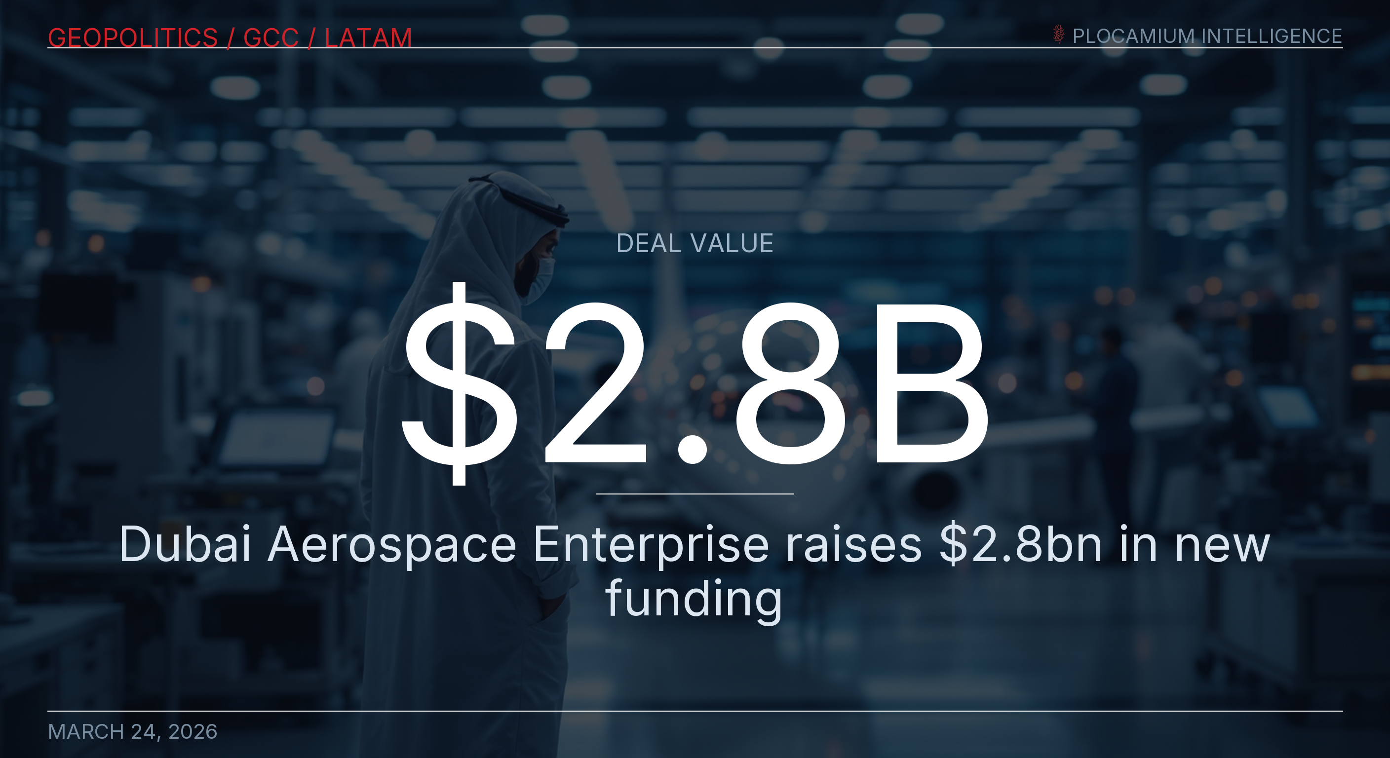 Dubai Aerospace Enterprise Raises $2.8bn in New Funding