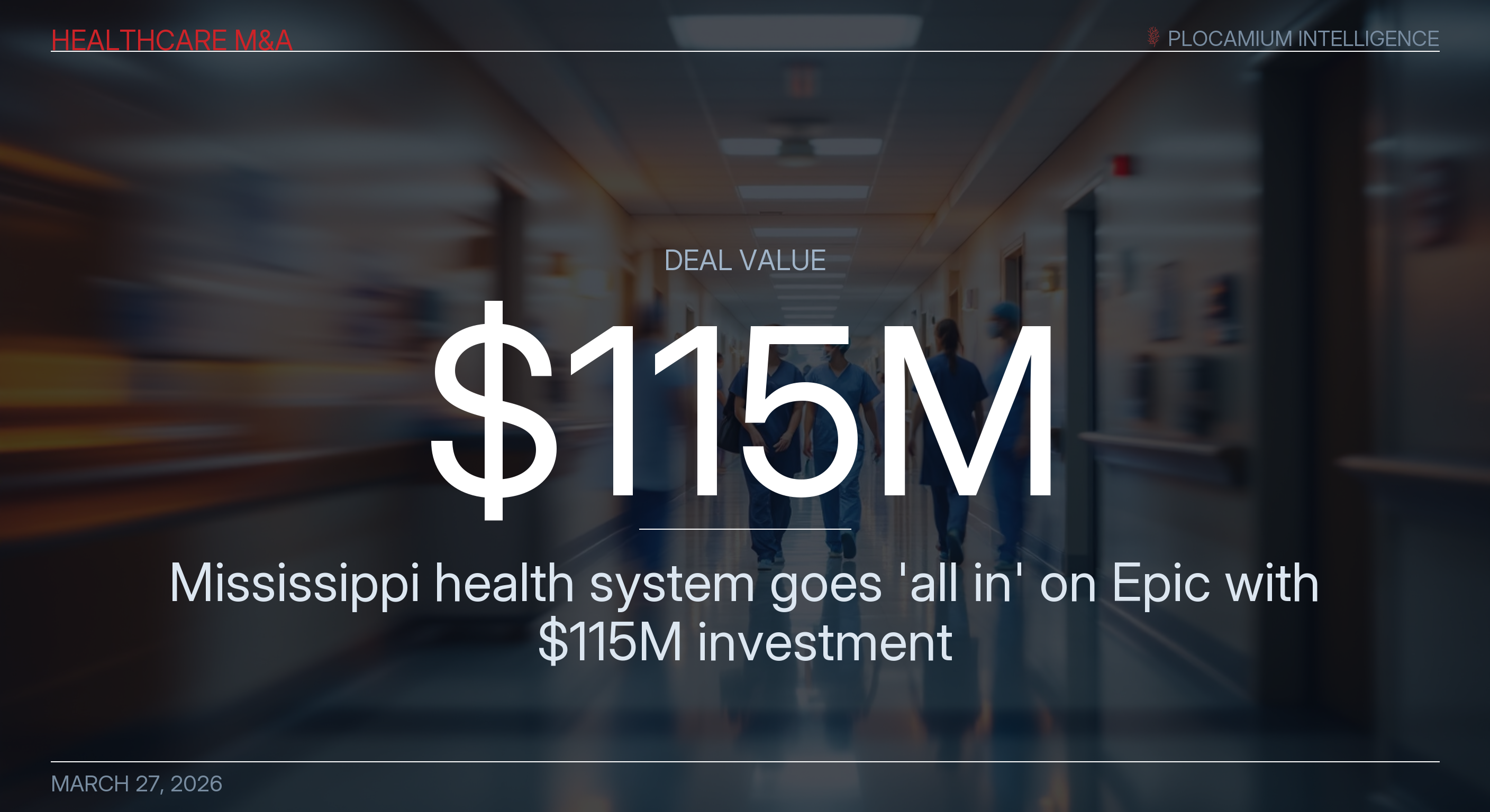 Mississippi Health System Goes All In on Epic With $115M Investment
