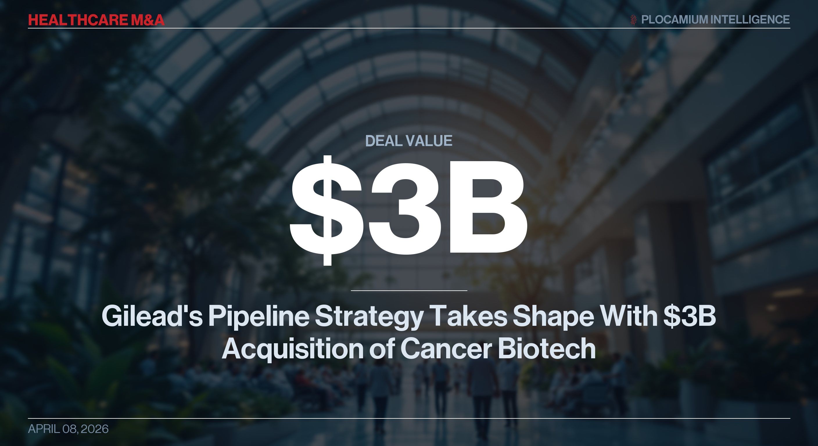 Gilead's Pipeline Strategy Takes Shape With $3B Acquisition of Cancer Biotech Tubulis