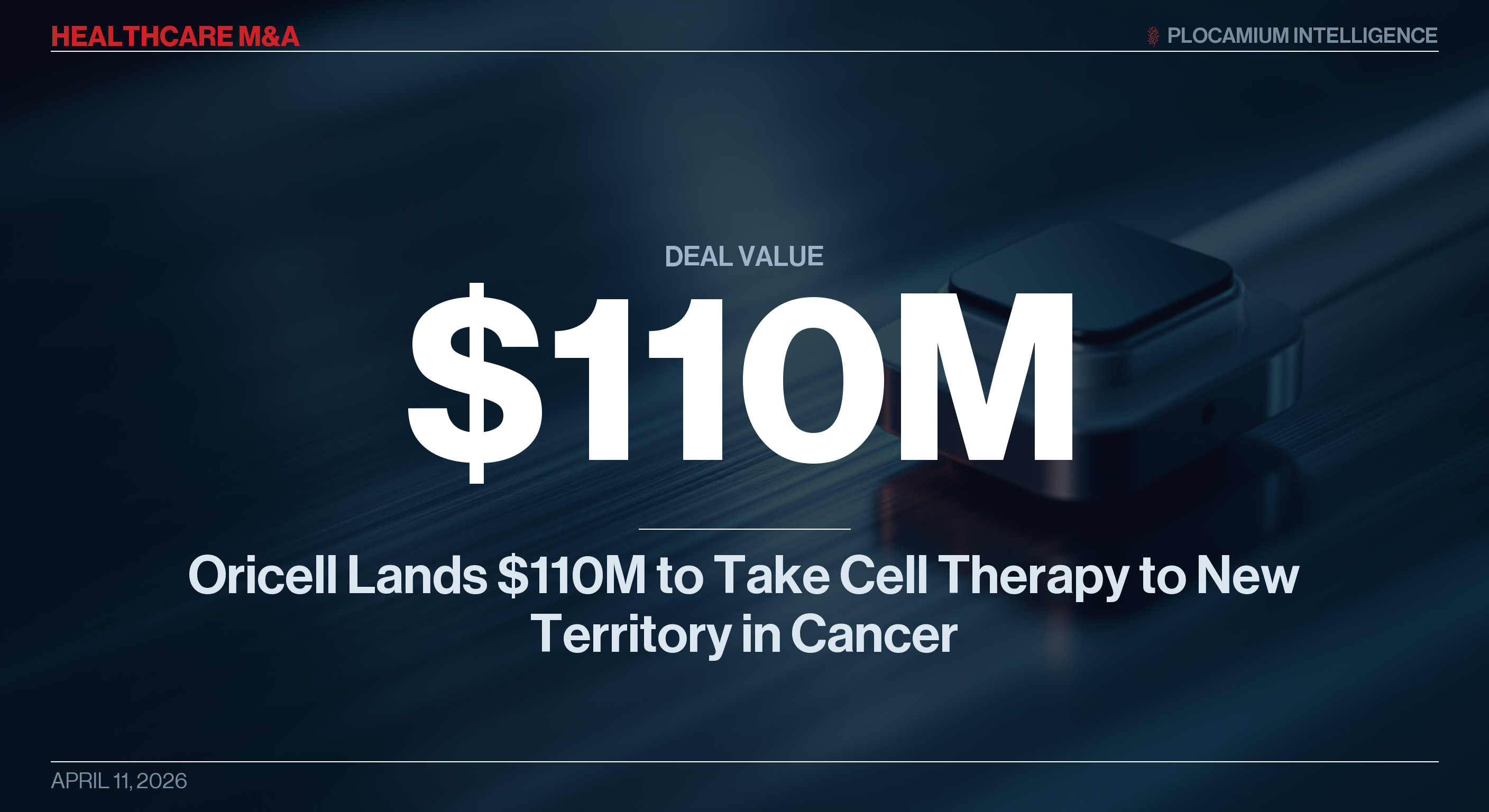 Oricell Lands $110M to Take Cell Therapy to New Territory in Cancer