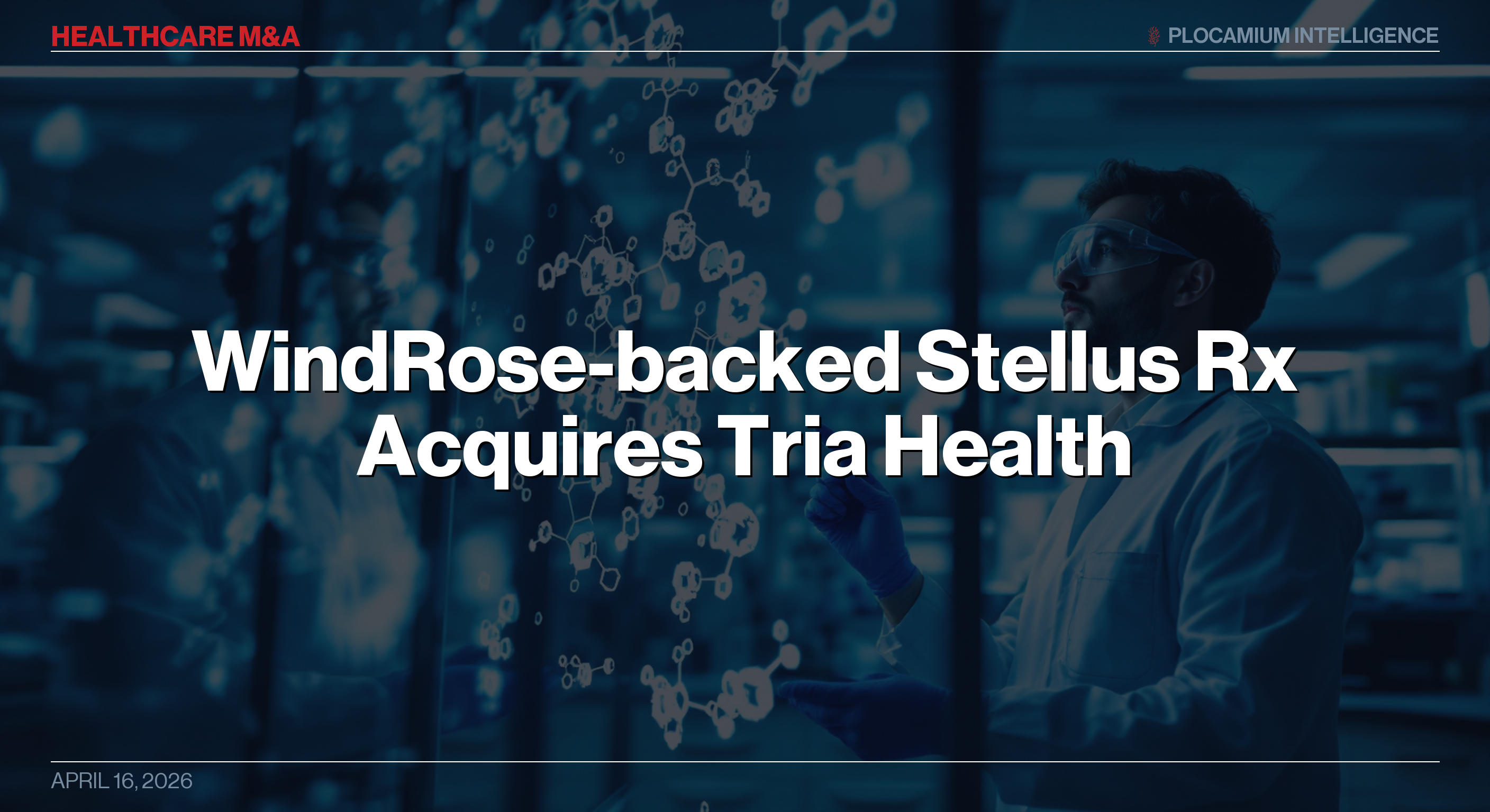 WindRose-backed Stellus Rx Acquires Tria Health